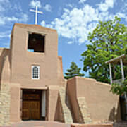 San Miguel Mission In Santa Fe, New Art Print