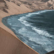 Sand Dune And Sea Art Print