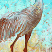 Sandhill Cranes Ii Art Print