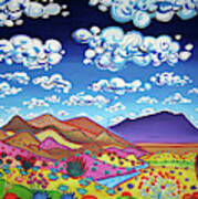 Sandia Cloudscape Art Print