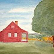 Saratoga Farmhouse Lore Art Print