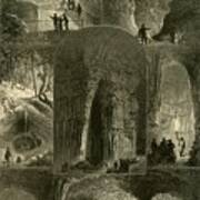 Scenes In Mammoth Cave Art Print