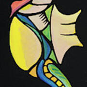 Seahorse Jewel 071218 Art Print