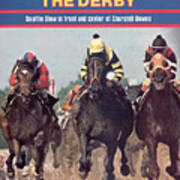 Seattle Slew, 1977 Kentucky Derby Sports Illustrated Cover Art Print