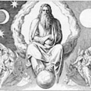 Seventh Day Of Creation, Genesis Art Print