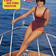 Sheila Roscoe Swimsuit 1972 Sports Illustrated Cover Art Print