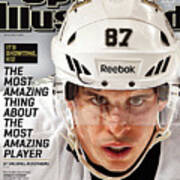 Sidney Crosby Its Showtime, Kid Sports Illustrated Cover Art Print
