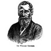 Sir William Crookes, English Chemist Art Print