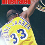 Slam The Lakers Beat Boston For The Nba Title Sports Illustrated Cover Art Print