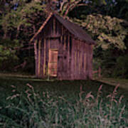 Smokehouse At Parker-hickman Farmstead Art Print