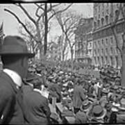 Spectators Watching World War I Victory Art Print