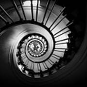 Spiral Staircase ... (jules Vernes House) Art Print