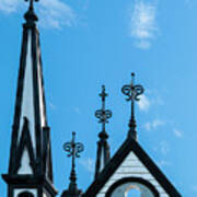 St John's Anglican Spires Art Print