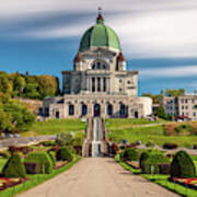 St Joseph Oratory Of Mount Royal Art Print