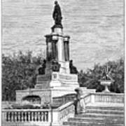 Statue Of Prince Albert, Memorial Art Print
