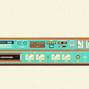 Stereo Eight Track Player Art Print