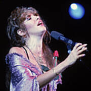 Stevie Nicks Performs On Stage Art Print