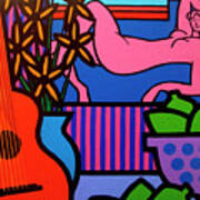 Still Life With Matisse 1 Art Print