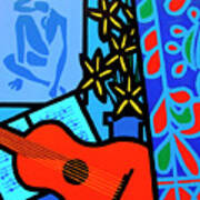Still Life With Matisse 2 Art Print