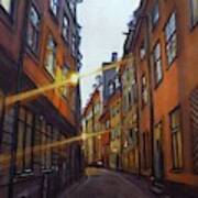 Stockholm- The Old City Art Print