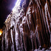Crystal Curtain Cave Photograph by Barrie Hunt - Pixels