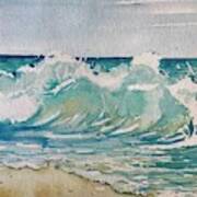 Stormy Surf Art Print