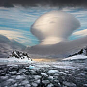 Strange Cloud Formation, Antarctica Art Print