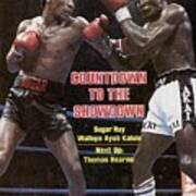 Sugar Ray Leonard, 1981 Wba Light Middleweight Title Sports Illustrated Cover Art Print