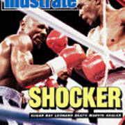 Sugar Ray Leonard, 1987 Wbc Middleweight Title Sports Illustrated Cover Art Print