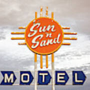 Sun 'n Sand Motel Art Print