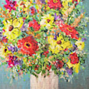 Sunny Day Bouquet Art Print