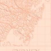 Sydney Blueprint City Map Art Print