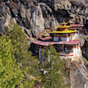 Bhutan, Paro - Taktsang Monastery Art Print