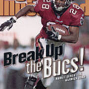 Tampa Bay Buccaneers Warrick Dunn... Sports Illustrated Cover Art Print