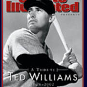 Ted Williams A Tribute, 1918-2002 Sports Illustrated Cover Art Print