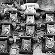 Telephones Art Print