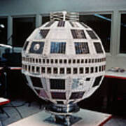 Telstar Communications Satellite Art Print