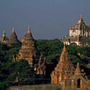 Temples Of Bagan Art Print
