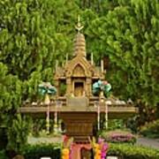 Thai Buddhist Shrine Art Print