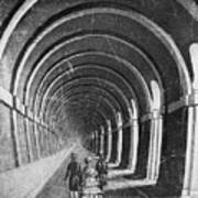 Thames Tunnel, London, Mid 19th Century Art Print