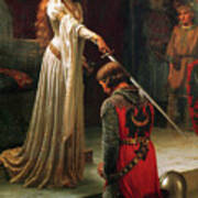 The Accolade, 1901. Artist Edmund Blair Art Print