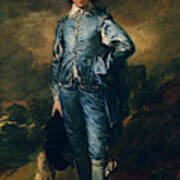 The Blue Boy By Thomas Gainsborough Art Print