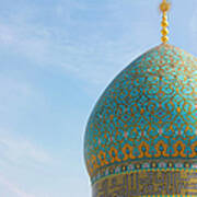 The Blue Cupola, Mosque Art Print