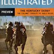 The Calumet Calvary, 1956 Florida Derby Sports Illustrated Cover Art Print