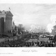 The Funeral Of Napoleon Bonaparte Art Print