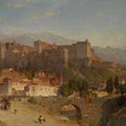 The Hill Of The Alhambra Art Print