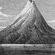 The Island Of Krakatoa Art Print