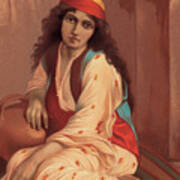The Little Maid Of Israel Art Print