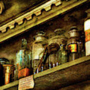 The Olde Apothecary Shop Art Print