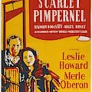 The Scarlet Pimpernel -1934-. Art Print